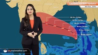 Cyclone Vardah Cyclonic Storm Vardah forms in Bay heavy rain in Andaman [upl. by Idna]