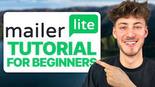 Mailerlite Tutorial For Beginners 2024 Beginner Guide [upl. by Yks2]