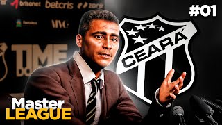 ROMÁRIO chega ao Ceará O INÍCIO DO MODO CARREIRA  MASTER LEAGUE 1 [upl. by Lal280]