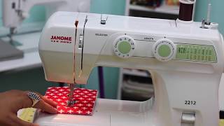 Janome 2212 sewing machine [upl. by Alecram]