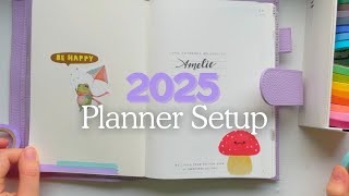 2025 Health Planner Setup ✨🍄 [upl. by Eilrebmik]