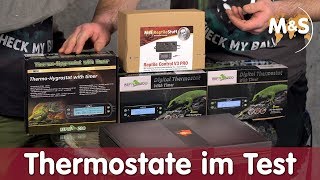 Thermostate für Terrarien im Test  Unboxing amp richtig einstellen  Reptil TV [upl. by Fries]