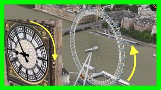 London Eye amp Big Bens Clock now Animated on Apple Maps 3D Flyovers on iOS amp Mac OSX [upl. by Josias]