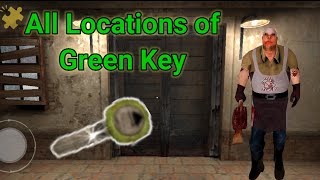 All Locations of Green Key  Mr meat [upl. by Eirrej]