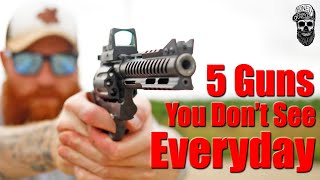 5 Guns You Dont See Everyday [upl. by Diantha]