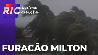 Furacão Milton potencial destrutivo é comparado a desastres históricos nos Estados Unidos [upl. by Cupo]