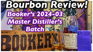 Bookers 202403 The quotMaster Distillersquot Bourbon Review bourbonreview bourbon [upl. by Lashonda859]