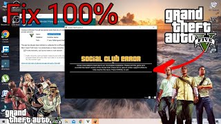 GTA 5 SOCIAL CLUB ERROR FIX VERY EASY METHOD  NEW SOCIAL CLUB DOWNLODE [upl. by Reizarf]