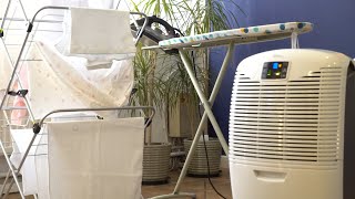 Drying Laundry with an Ebac Dehumidifier  Ebac Dehumidifiers [upl. by Yenolem835]