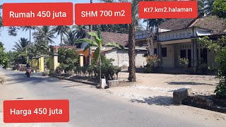 Rumah Srengat 450 juta SHM 700 m2 Kabupaten Blitar  kt7km2halaman sisa lahan [upl. by Sarah]