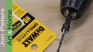 Tools amp Tips Tuesday 1 Why use a Pre Drill and Countersink Bit [upl. by Onek]