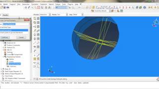 Abaqus Tutorial  MPC and Spring [upl. by Eiclek]