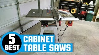 Cabinet Saws 5 Best Budget Cabinet Table Saws Reviews 2024  Jet Cabinet Table Saw Buying Guide [upl. by Thecla]