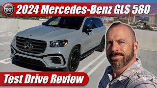 2024 MercedesBenz GLS 580 Test Drive Review [upl. by Pickens]