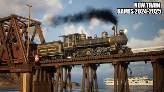 Top 15 Upcoming Train Games 2024  2025  Management Train Games [upl. by Aisad]