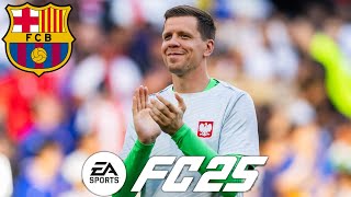 FC 25 Szczęsny returns from retirement to help Barcelona in crisis [upl. by Zobias]