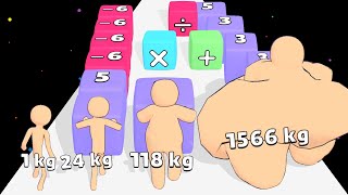 EAT NUMBERS 3D  Fun Math Games Max Level [upl. by Surad]