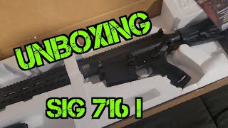 Sig Sauer 716i Unboxing ft PSA PS10 [upl. by Eelame840]