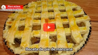 Receta de pie de manzana fáciil [upl. by Ard]