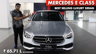 Mercedes E Class  India’s most popular luxury sedan  Walkaround with On Road Price [upl. by Ches309]