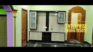 Pvc cupboard work modular kitchen Pooja cupboard roof covering [upl. by Saxet374]