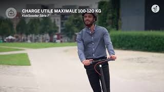 Trottinette électrique Segway Ninebot F65I [upl. by Aleekahs]