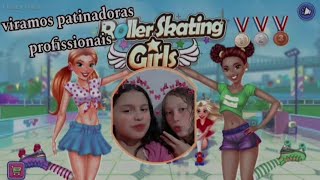 viramos patinadoras profissionais ⛸️roller skating Girls [upl. by Rubi]