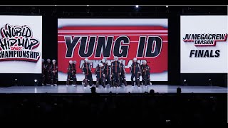 Yung ID  New Zealand  JV MegaCrew Division Silver Medalist  2023 World Hip Hop Dance Championship [upl. by Teraj]