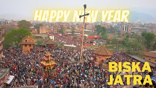 Happy New Year 2081 Biska Jatra Multiple Angle View [upl. by Annayoj]