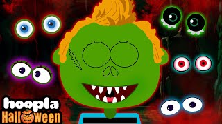 Wrong Face Len  Spooky Finger Family Songs For Kids  Hoopla Halloween [upl. by Lecirg174]