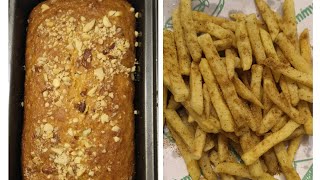 dry fruit cake french friesyoutube shots trending recipe Cookingcorner [upl. by Aivek]