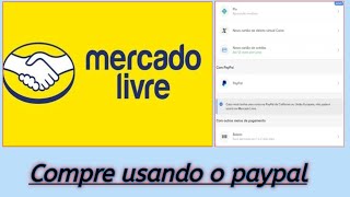 como comprar no mercado livre usando o cupom de 50 reais do paypal [upl. by Goraud]