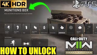 How to Unlock Munitions Box MODERN WARFARE 2 How to Get Munitions Box  MW2 How to Get Munitions Box [upl. by Takken682]