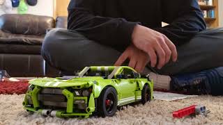 Building the Lego® Ford Mustang Shelby® GT500® 42138  Technic  Timelapse [upl. by Caron35]