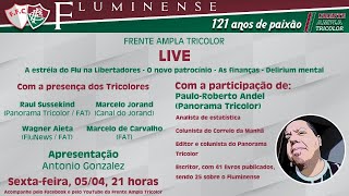 LIVE  A estréia na Libertadores  O novo patrocínio  As finanças  Delirium mental [upl. by Suravaj]