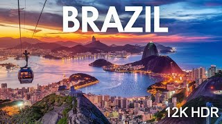 Experience Brazil 🇧🇷 in Stunning 8K Ultra HDR  Breathtaking Views and Vibrant Landscapes [upl. by Attwood]