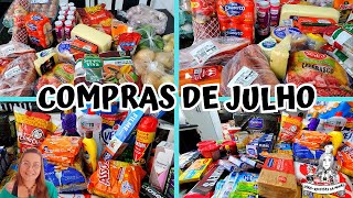 COMPRAS DE JULHO DE 2023  REPOSIÇÃO  PESQUISAR PREÇOS AJUDA MUITO NO FIM DAS CONTAS [upl. by Naejarual378]