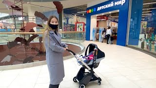 ШОПИНГ С ЕВОЙ Shopping with a reborn baby🌈ПОКУПКИ ДЛЯ РЕБОРНА [upl. by Nosaes529]