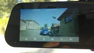 Rear View Mirror Dash Cam Review [upl. by Alyworth]