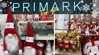 PRIMARK  Christmas Decoration 2023 [upl. by Jdavie]