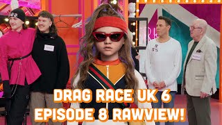 Rupauls Drag Race UK Season 6 Ep 8 Rawview [upl. by Aelc]