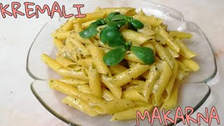 KOLAY VE LEZZETLİ KREMALI MAKARNA TARİFİ 🍝 [upl. by Jessalin]