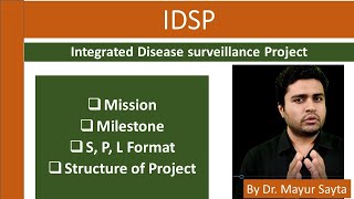 Integrated Disease surveillance Project  IDSP [upl. by Hcirteid299]