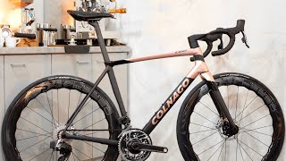 Colnago C68 Bicolor stock build Sram x Princeton [upl. by Atnomed]