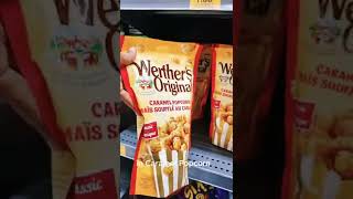 WERTHERS ORIGINAL CARAMEL POPCORN werthersoriginal popcorn caramelpopcorn fall shorts [upl. by Notsur]