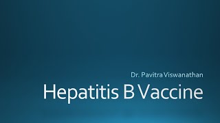 HEpatitis B VaccinationMDDCHDNB Pediatrics [upl. by Auston879]