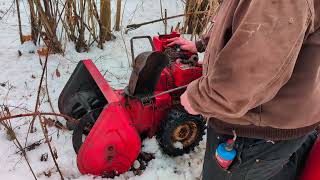 old toro snowblower sat for years will it run [upl. by Kreg177]