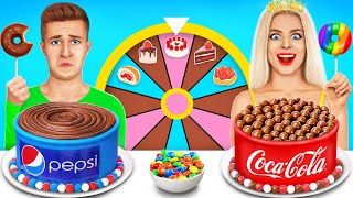 Rich vs Poor Chocolate Cake Decorating Challenge  Best Cooking Ideas by RATATA [upl. by Akiv833]