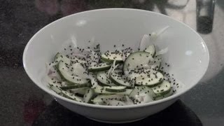 Cucumber amp Daikon Salad  Cucumber Salad Ideas [upl. by Harleigh]