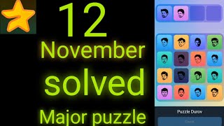 12 November Major puzzle Durov solved today Major daily combo Card 12 November Major puzzle Durov [upl. by Anais]